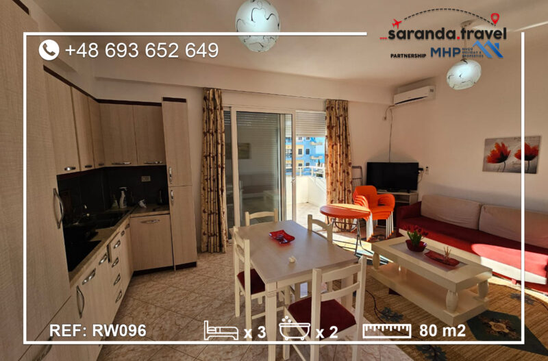 Apartament z widokiem na morze 80m2 Nr.Ref:RW096