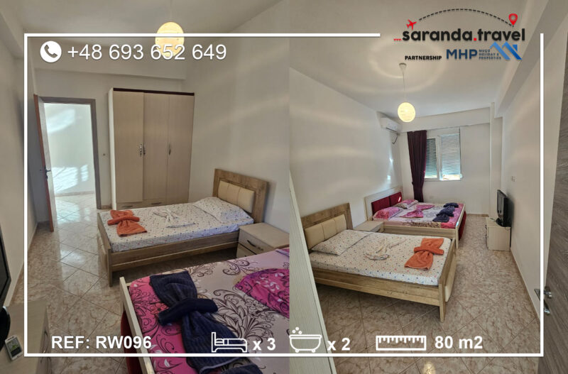 Apartament z widokiem na morze 80m2 Nr.Ref:RW096