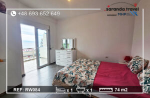 Apartament z widokiem na morze 1+1 74m2 Nr.Ref:RW097