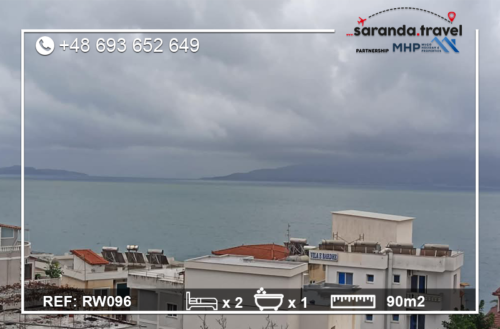 Apartament 2+1 o pow 90m2 z widokiem na morze Nr.Ref.RW096