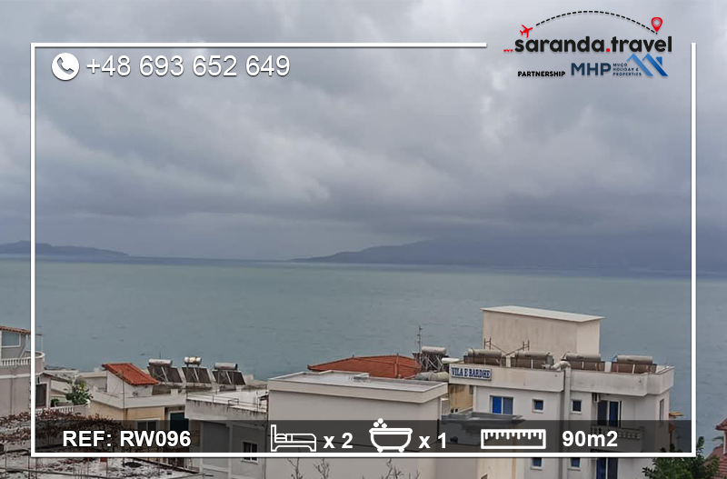 Apartament 2+1 o pow 90m2 z widokiem na morze Nr.Ref.RW096