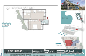 Ostatni Apartament z widokiem na morze w Luxary Resort Nr.Ref:RP050