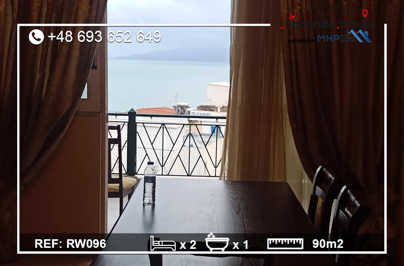 Apartament 2+1 o pow 90m2 z widokiem na morze Nr.Ref.RW096