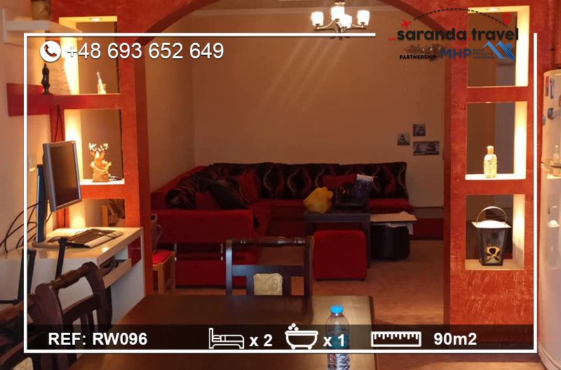 Apartament 2+1 o pow 90m2 z widokiem na morze Nr.Ref.RW096