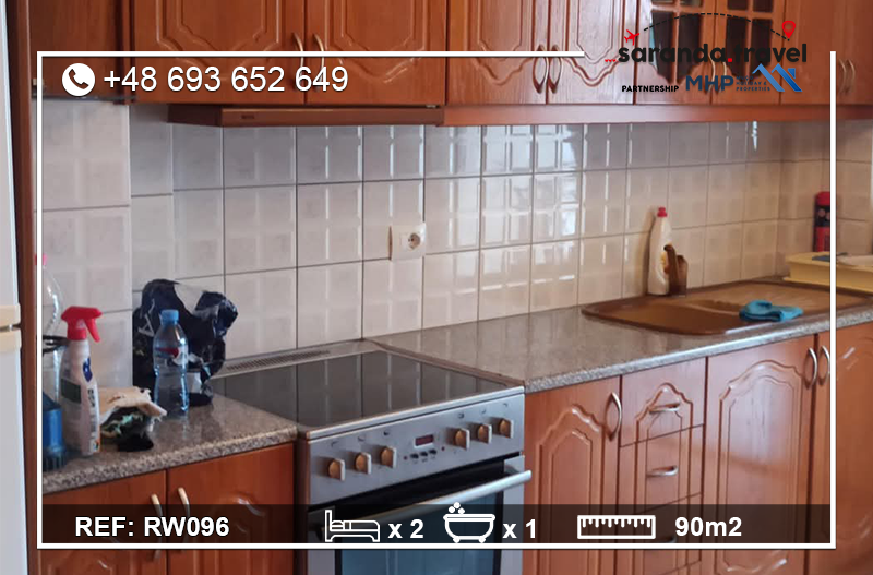 Apartament 2+1 o pow 90m2 z widokiem na morze Nr.Ref.RW096