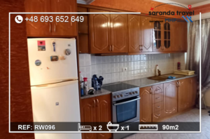 Apartament 2+1 o pow 90m2 z widokiem na morze Nr.Ref.RW096