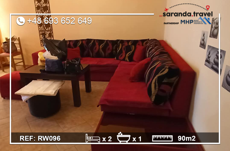 Apartament 2+1 o pow 90m2 z widokiem na morze Nr.Ref.RW096