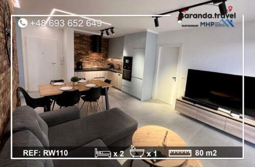 Luksusowy apartament 2+1 z balkonem i garażem Nr.Ref: RW110