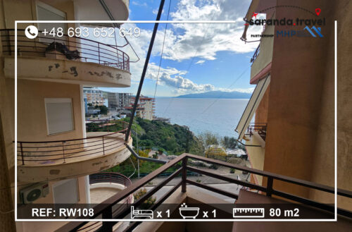 Umeblowany apartament 2+1 z balkonem Nr.Ref: RW108