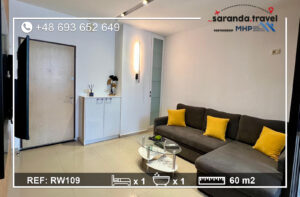 Luksusowy apartament 1+1 z balkonem Nr.Ref: RW109