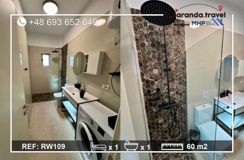 Luksusowy apartament 1+1 z balkonem Nr.Ref: RW109