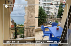 Apartament z widokiem na morze, 2+1 100m2  Nr.Ref:RW112