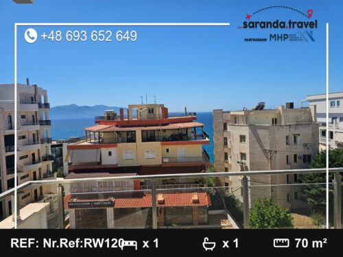 Apartament z widokiem na morze, 1+1 43m2  Nr.Ref:RW120