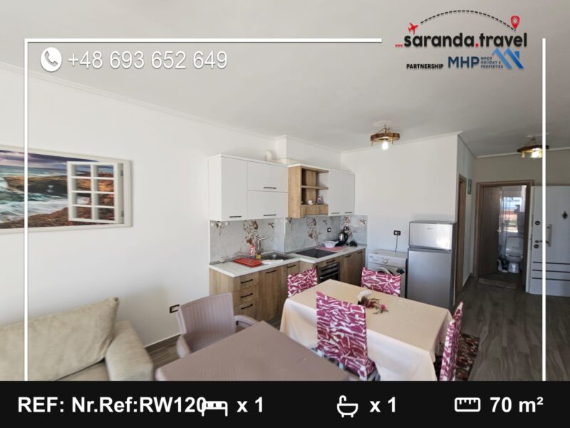 Apartament z widokiem na morze, 1+1 43m2  Nr.Ref:RW120