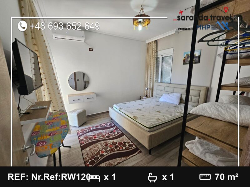 Apartament z widokiem na morze, 1+1 43m2  Nr.Ref:RW120
