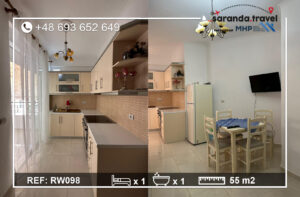 Nowe mieszkanie w Sarandzie AP04P5 74m2 Nr.Ref:RP056