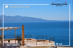 Apartament z widokiem na morze 1+1    66m2      Nr.Ref:RW070