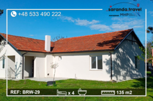 Dom jednorodzinny 135m2, działka 900 m2 Okazja! BRW-29