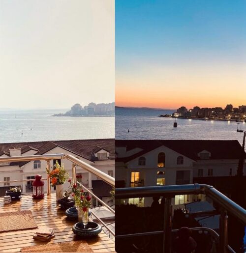 Apartament z frontalnym widokiem na morze 1+1 Nr.Ref.RW053