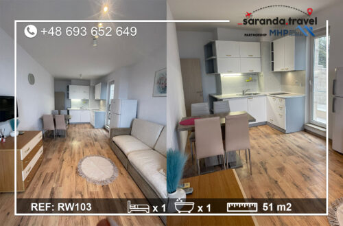 Gustowny apartament 1+1 Nr.Ref: RW103