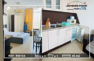 Przestronna kawalerka z widokiem na morze Nr.Ref: RW104