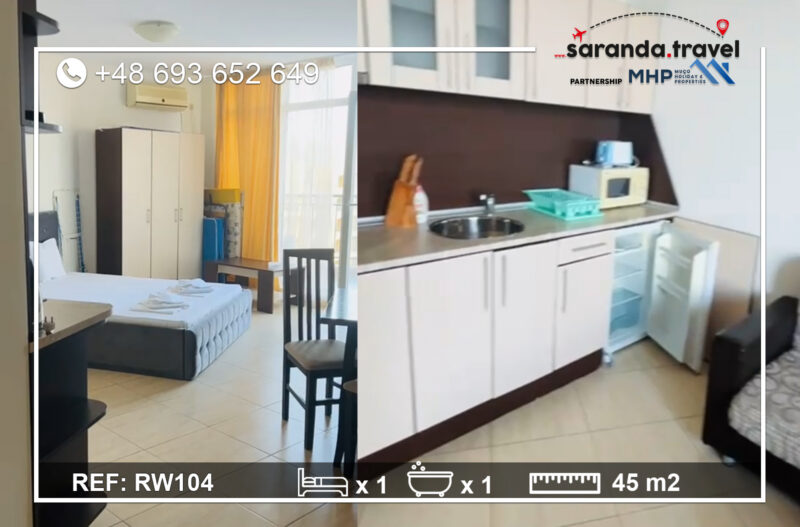 Przestronna kawalerka z widokiem na morze Nr.Ref: RW104