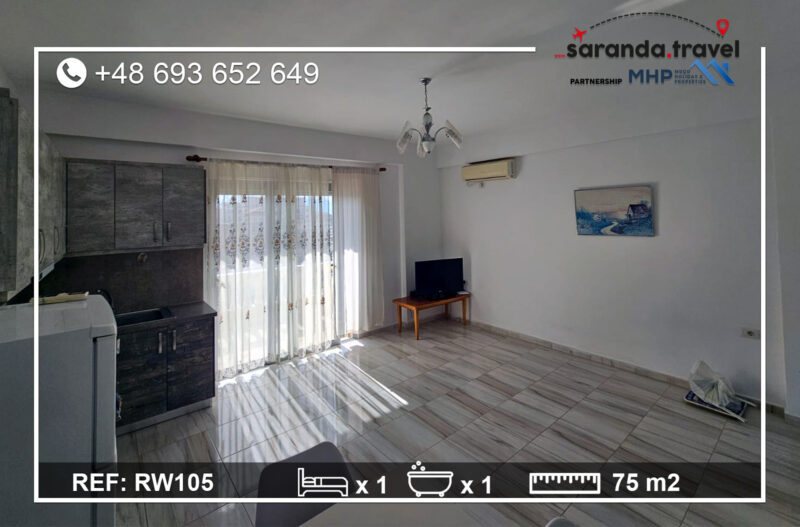 Umeblowany apartament 1+1 z dwoma balkonami Nr.Ref: RW105