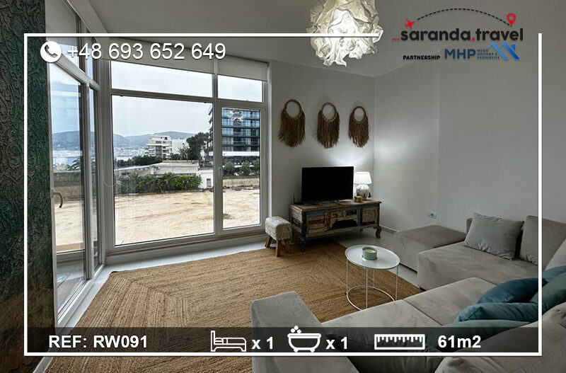 Nowe mieszkanie w Sarandzie AP04P5 74m2 Nr.Ref:RP056