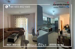 Umeblowany apartament 2+1 z balkonem Nr.Ref: RW106