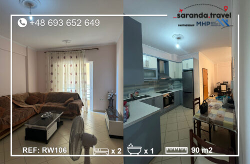 Umeblowany apartament 2+1 z balkonem Nr.Ref: RW106