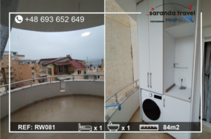 Apartament 1+1    84m2     Nr.Ref: RW081