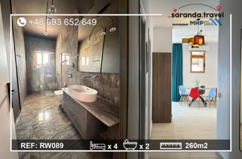 Dwa Penthouses w cenie jednego 260m2, pierwsza linia   Nr.Rf.RW089