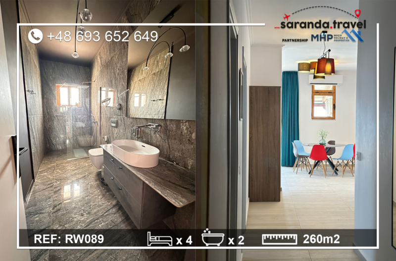 Dwa Penthouses w cenie jednego 260m2, pierwsza linia   Nr.Rf.RW089