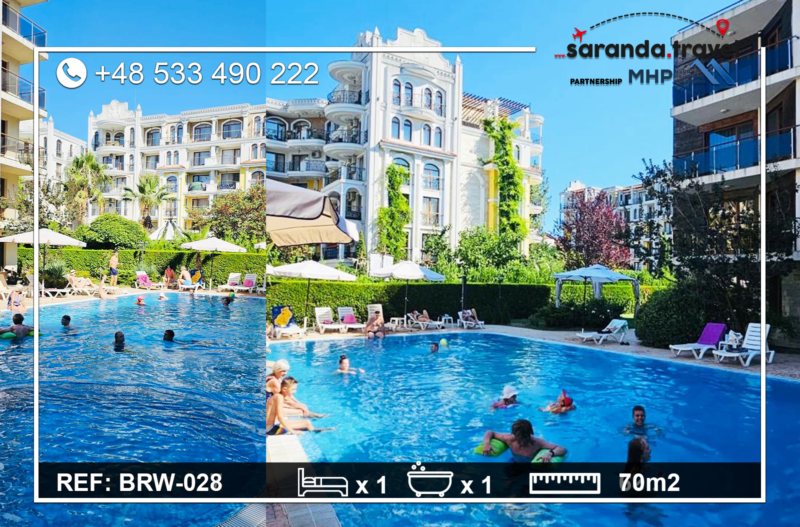 Apartament 1+1 Słoneczny Brzeg 70m2 Okazja! BRW-28