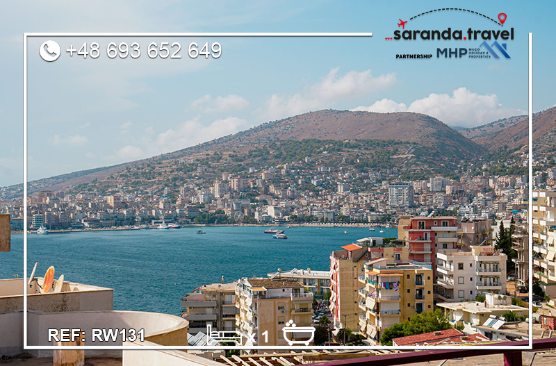 🏝️ Apartament na sprzedaż Saranda 70 m² | widok na morze | gotowy do zamieszkania | inwestycja pod wynajem. Nr.Ref:RW131