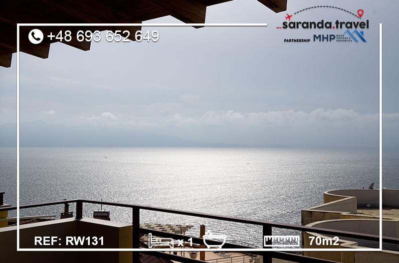 🏝️ Apartament na sprzedaż Saranda 70 m² | widok na morze | gotowy do zamieszkania | inwestycja pod wynajem. Nr.Ref:RW131