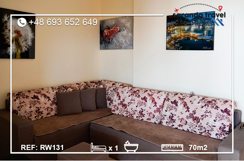 🏝️ Apartament na sprzedaż Saranda 70 m² | widok na morze | gotowy do zamieszkania | inwestycja pod wynajem. Nr.Ref:RW131