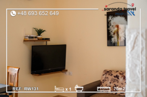 🏝️ Apartament na sprzedaż Saranda 70 m² | widok na morze | gotowy do zamieszkania | inwestycja pod wynajem. Nr.Ref:RW131