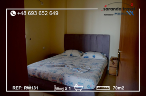🏝️ Apartament na sprzedaż Saranda 70 m² | widok na morze | gotowy do zamieszkania | inwestycja pod wynajem. Nr.Ref:RW131