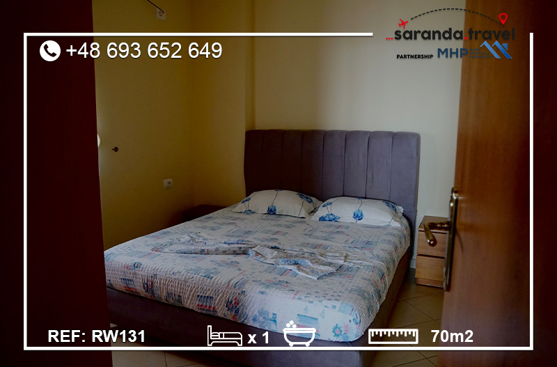 🏝️ Apartament na sprzedaż Saranda 70 m² | widok na morze | gotowy do zamieszkania | inwestycja pod wynajem. Nr.Ref:RW131