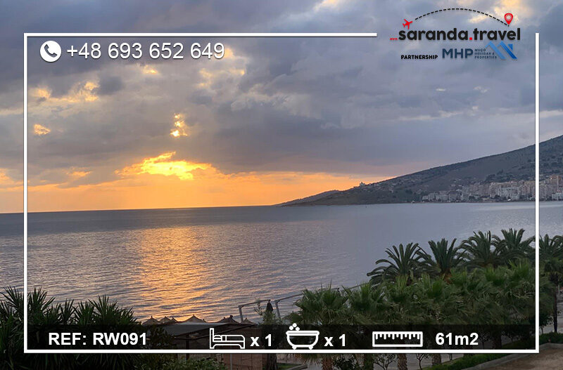 Apartament 1+1 pierwsza linia 61m2 Nr.Ref.RW091