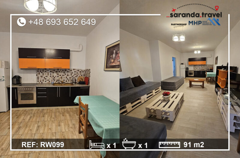 Nowe mieszkanie w Sarandzie AP04P5 74m2 Nr.Ref:RP056