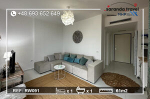 Nowe mieszkanie w Sarandzie AP04P5 74m2 Nr.Ref:RP056