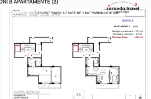 Apartament z przepięknym widokiem pow. 86,9m2 NrRefRP023