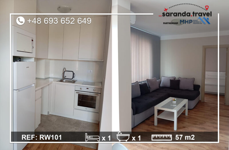 Nowe mieszkanie w Sarandzie AP04P5 74m2 Nr.Ref:RP056