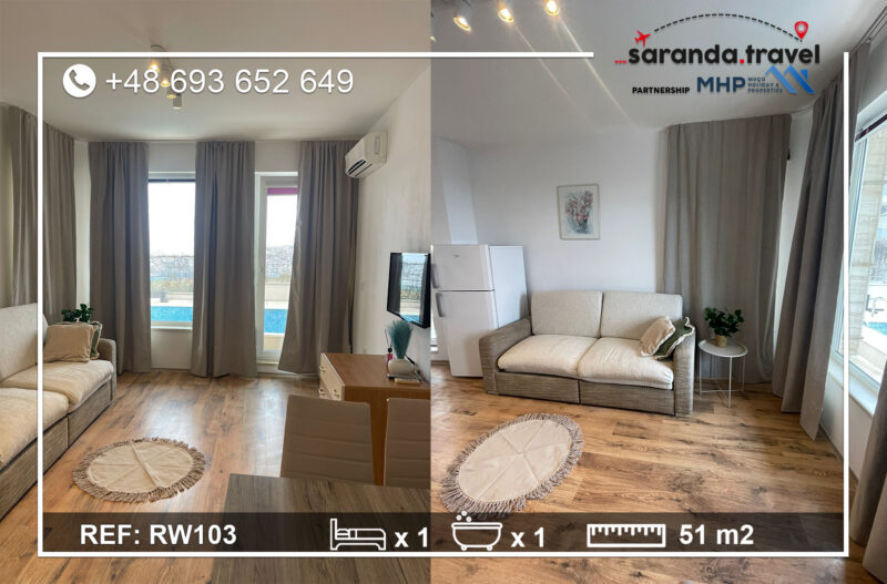 Gustowny apartament 1+1 Nr.Ref: RW103