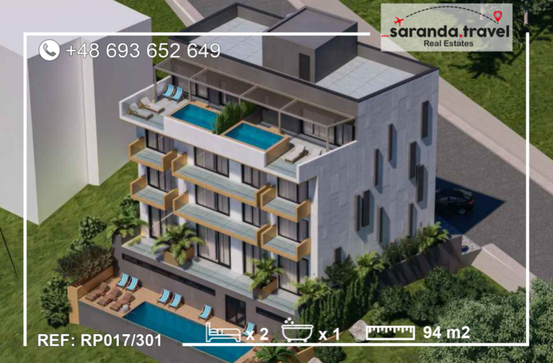 SHITJESH Apartament piętro 3. Widok na morze, nowe budownictwo 2+1     Nr.Ref:017/301