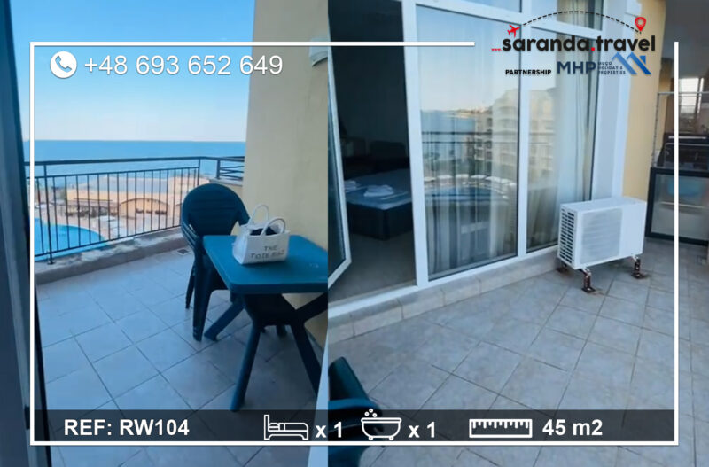 Przestronna kawalerka z widokiem na morze Nr.Ref: RW104
