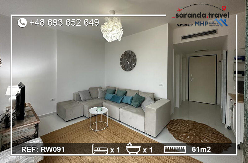 Nowe mieszkanie w Sarandzie AP04P5 74m2 Nr.Ref:RP056