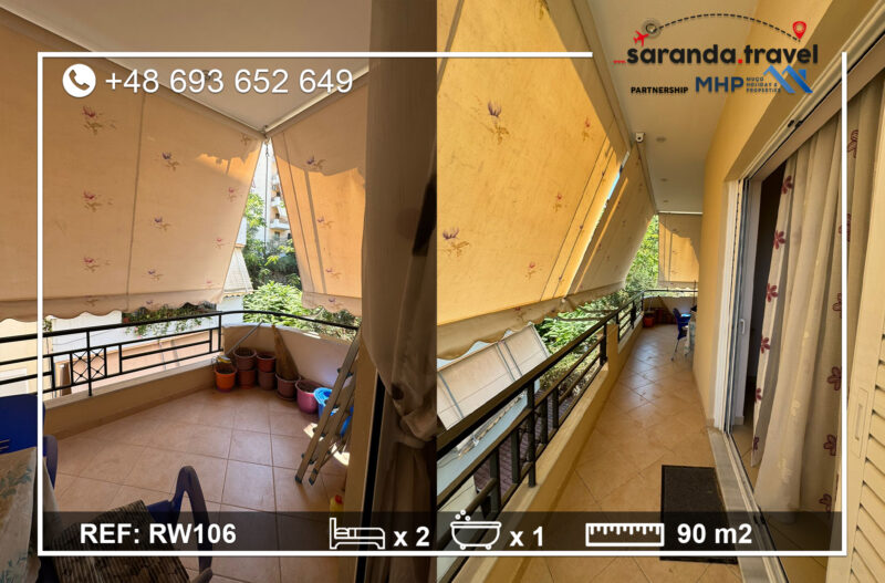 Umeblowany apartament 2+1 z balkonem Nr.Ref: RW106